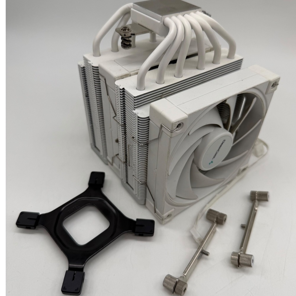 DeepCool AK620 WH CPU Air Cooler Dual-Tower White Intel Mounting Tested